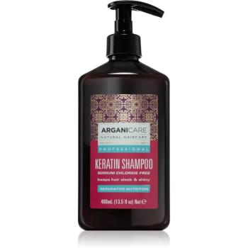 Arganicare Professional Keratin regeneračný šampón 400 ml