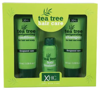Xpe Tea Tree šampon na vlasy 100 ml + kondicioner na vlasy 100 ml + vlasové sérum 30 ml darčeková sada
