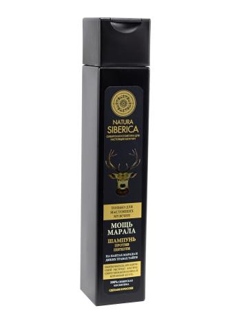 Men Šampón proti lupinám- Sila sibírskeho jeleňa - Natura Siberica - 250 ml