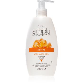 Avon Simply Delicate dámsky sprchový gél pre intímnu hygienu 300 ml