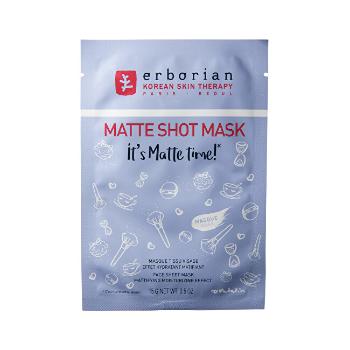 Erborian Zmatňujúci pleťová maska Matte Shot Mask (Face Sheet Mask) 15 g
