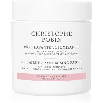 Christophe Robin Cleansing Volumizing Paste with Rose Extract exfoliačný šampón pre objem vlasov 75 ml