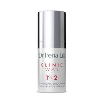 Clinic Way Dermo krém proti vráskam 1 ° a 2 ° očná starostlivosť (Hyaluronic Smoothing Anti-Wrinkle Eye Dermocream) 15 ml
