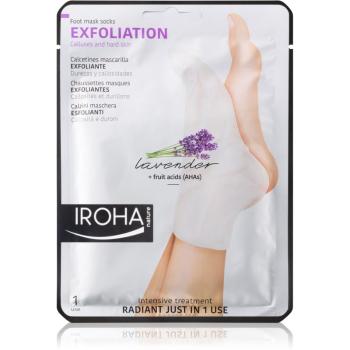 Iroha Exfoliation exfoliačné ponožky pre zjemnenie a hydratáciu pokožky nôh
