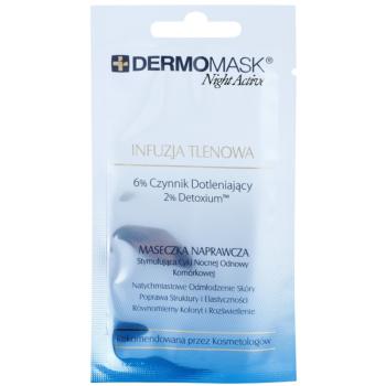 L’biotica DermoMask Night Active okysličujúca maska 12 ml