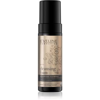 Eveline Cosmetics Organic Gold hydratačná a upokojujúca čistiaca pena na citlivú pleť 150 ml