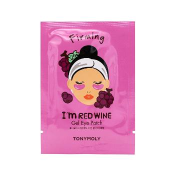 Tony Moly Zpevňující gélové vankúšiky pod oči I`m Red Wine ( Firming Gel Eye Patch) 21 ml