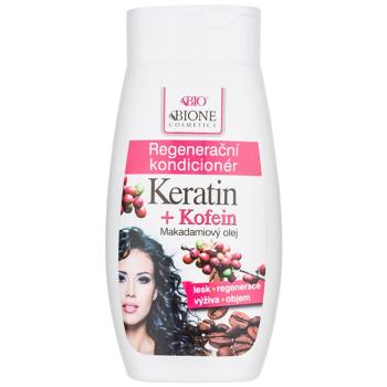 Bione Cosmetics Keratin Kofein regeneračný kondicionér na vlasy 260 ml