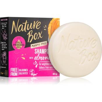 Nature Box Shampoo Bar Almond Oil tuhý šampón 85 g