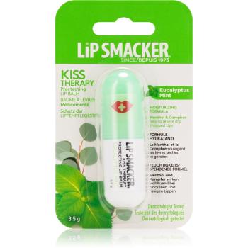 Lip Smacker Kiss Therapy intenzívny hydratačný balzam na pery Eucalyptus Mint 3.5 g