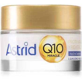 Astrid Q10 Miracle nočný krém proti prejavom starnutia pleti s koenzýmom Q10 50 ml