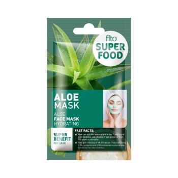 Fitokosmetik Hydratačná pleťová maska ​​ Aloe Vera - Superfood - Fitocosmetik - 10 ml