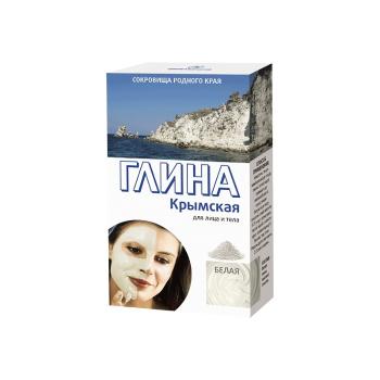 Čistiaci biely krymský íl na tvár a telo - Fitokosmetik - 100g