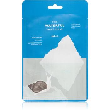 Skin79 Snail The Waterful hydratačná plátienková maska s extraktom zo slimáka 20 g