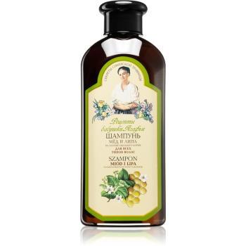 Babushka Agafia Honey & Linden šampón pre všetky typy vlasov s medom 350 ml