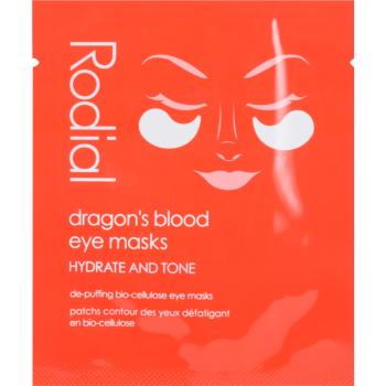 Rodial Dragon's Blood Eye Masks očná maska proti opuchom a tmavým kruhom 8 ks