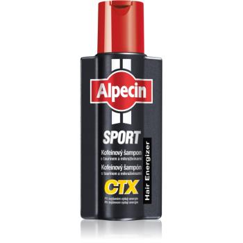 Alpecin Sport CTX kofeínový šampón proti vypadávaniu vlasov pri zvýšenom výdaji energie 250 ml