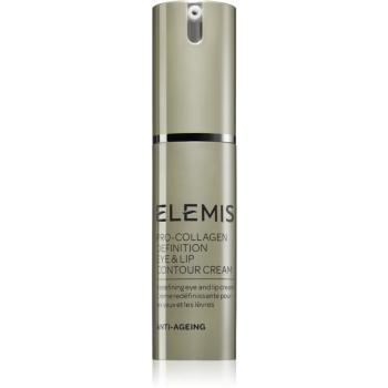 Elemis Pro-Collagen Definition Eye & Lip Contour Cream protivráskový krém na okolie očí a pier 15 ml