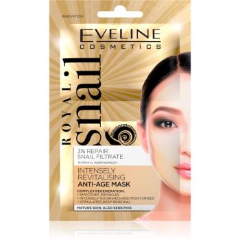 Eveline Cosmetics Royal Snail revitalizačná pleťová maska s omladzujúcim účinkom 10 ml