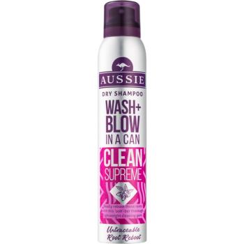 Aussie Wash+ Blow Clean Supreme suchý šampón 180 ml