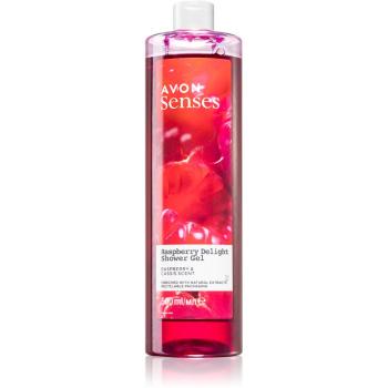 Avon Senses Raspberry Delight upokojujúci sprchový gél 500 ml