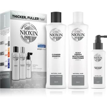Nioxin System 1 Natural Hair Light Thinning darčeková sada