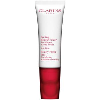 Clarins Beauty Flash Peel peeling pre vyhladenie a výživu pleti pre okamžité rozjasnenie 50 ml