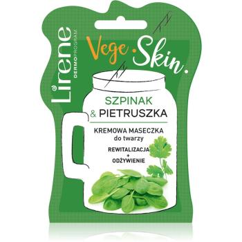 Lirene Vege Skin Spinach & Persley výživná krémová maska 9 ml