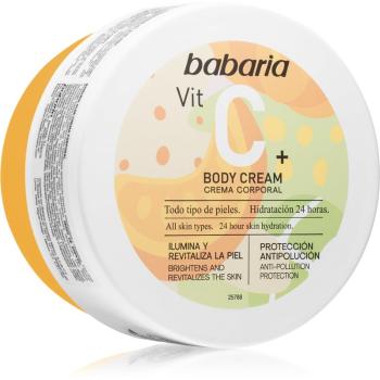 Babaria Vitamin C hydratačný telový krém pre všetky typy pokožky 400 ml