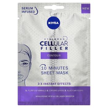 Nivea Textilná 10 minútová maska Cellular Filler (10 Minutes Sheet Mask) 1 ks