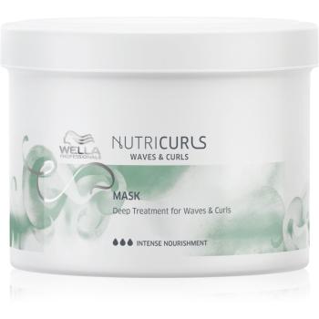 Wella Professionals Nutricurls Waves & Curls uhladzujúca maska pre vlnité a kučeravé vlasy 500 ml