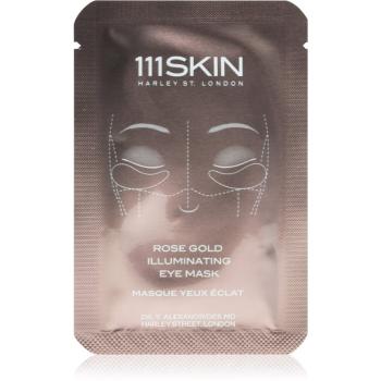 111SKIN Rose Gold rozjasňujúca hydratačná maska na oči 6 ml
