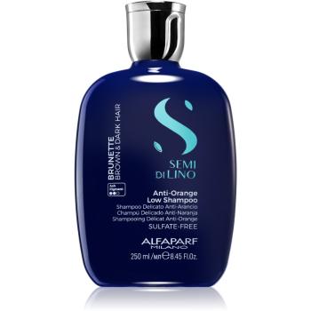 Alfaparf Milano Semi di Lino Brunette tónovací šampón neutralizujúce mosadzné podtóny 250 ml