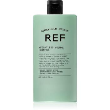 REF Weightless Volume šampón pre jemné vlasy bez objemu pre objem od korienkov 285 ml