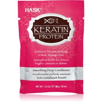 HASK Keratin Protein hĺbkovo vyživujúci kondicionér pre poškodené, chemicky ošetrené vlasy 50 ml