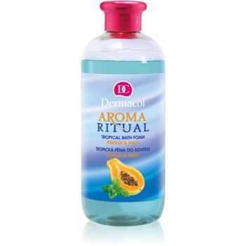 Dermacol Aroma Ritual Papaya & Mint pena do kúpeľa 500 ml