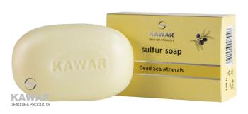 Kawar Sírové mydlo s minerálmi z Mŕtveho mora 120 g