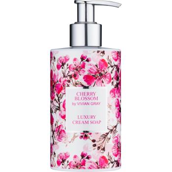 Vivian Gray Cherry Blossom krémové mydlo na ruky 250 ml