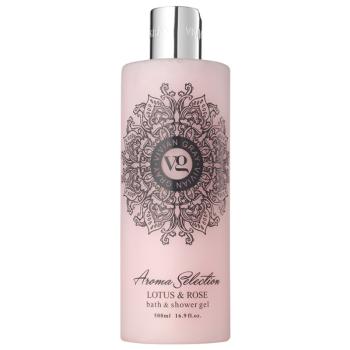 Vivian Gray Aroma Selection Lotus & Rose sprchový a kúpeľový gél 500 ml