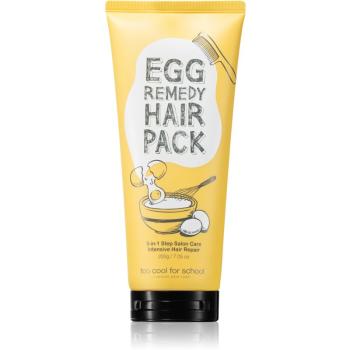 Too Cool For School Egg Remedy Hair Pack vyživujúca a hydratačná maska na vlasy 200 g
