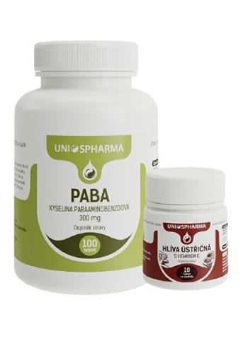 Unios Pharma PABA 100 tbl. + Hliva 10 tbl. ZD ARMA
