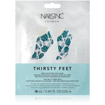 Nails Inc. Thirsty Feet hydratačná maska na nohy 18 ml