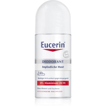 Eucerin Deo dezodorant roll-on bez obsahu hliníka pre citlivú pokožku 50 ml