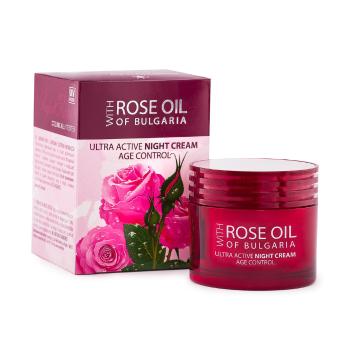 Nočný pleťový krém s ružovým olejom 50 ml Biofresh