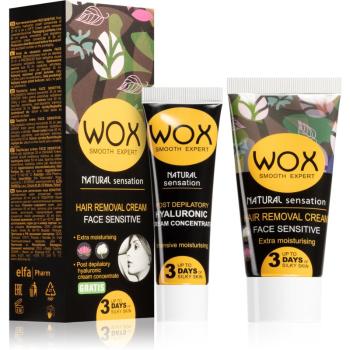 WOX Natural Sensation depilačný krém na tvár 50 ml