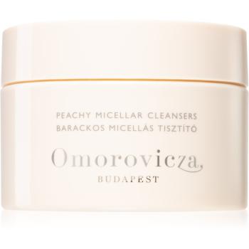 Omorovicza Hydro-Mineral Peachy Micellar Cleanser Discs odličovacie tampóny na tvár a oči s vôňou 60 ks