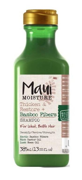 MAUI MAUI posilňujúci šampón pre slabé vlasy + bambusové vlákno 385 ml