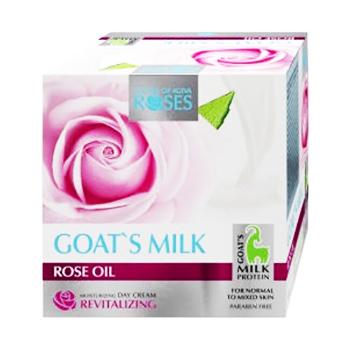 ELLEMARE Vyživujúci denný pleťový krém pre normálnu a zmiešanú pleť Roses and Goats Milk ( Nourish ing Day Cream) 50 ml