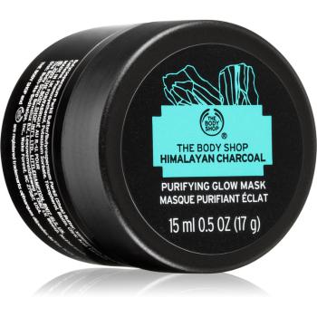 The Body Shop Himalayan Charcoal čistiaca a rozjasňujúca pleťová maska pre mastnú a problematickú pleť 15 ml