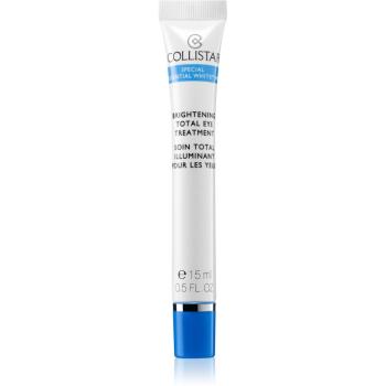 Collistar Special Essential White® HP Brightening Total Eye Treatment rozjasňujúci očný krém proti opuchom a tmavým kruhom 15 ml